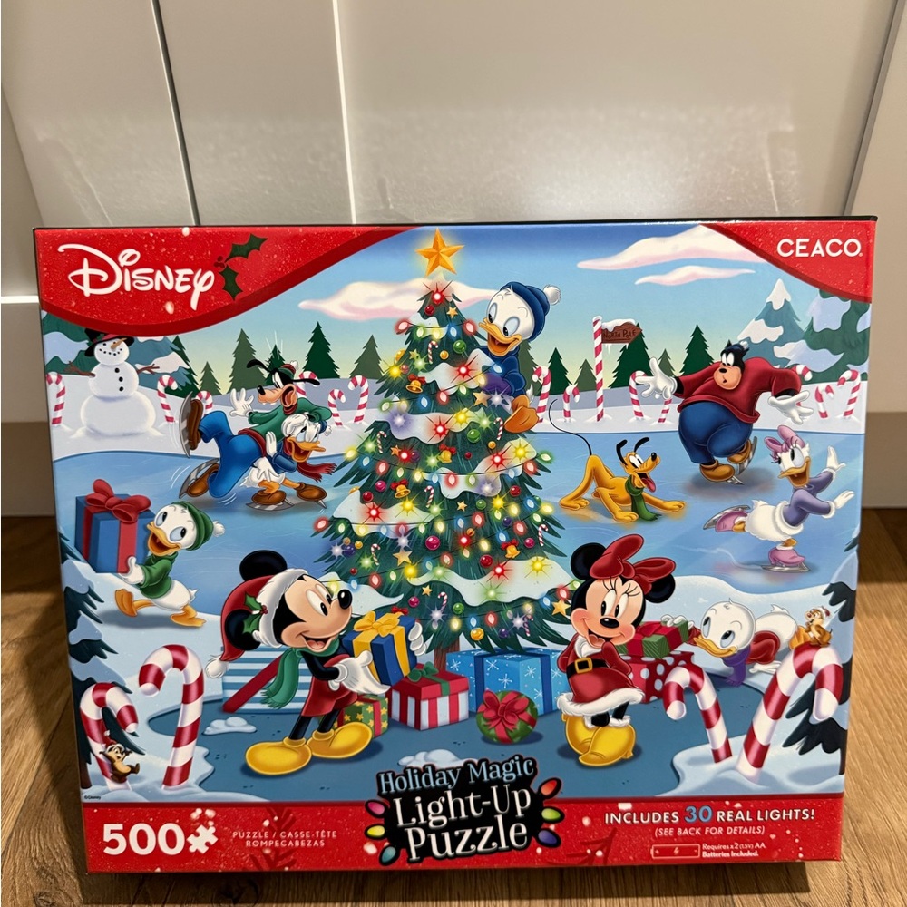 Disney Holiday Magic Light-Up Puzzle with LED Lights